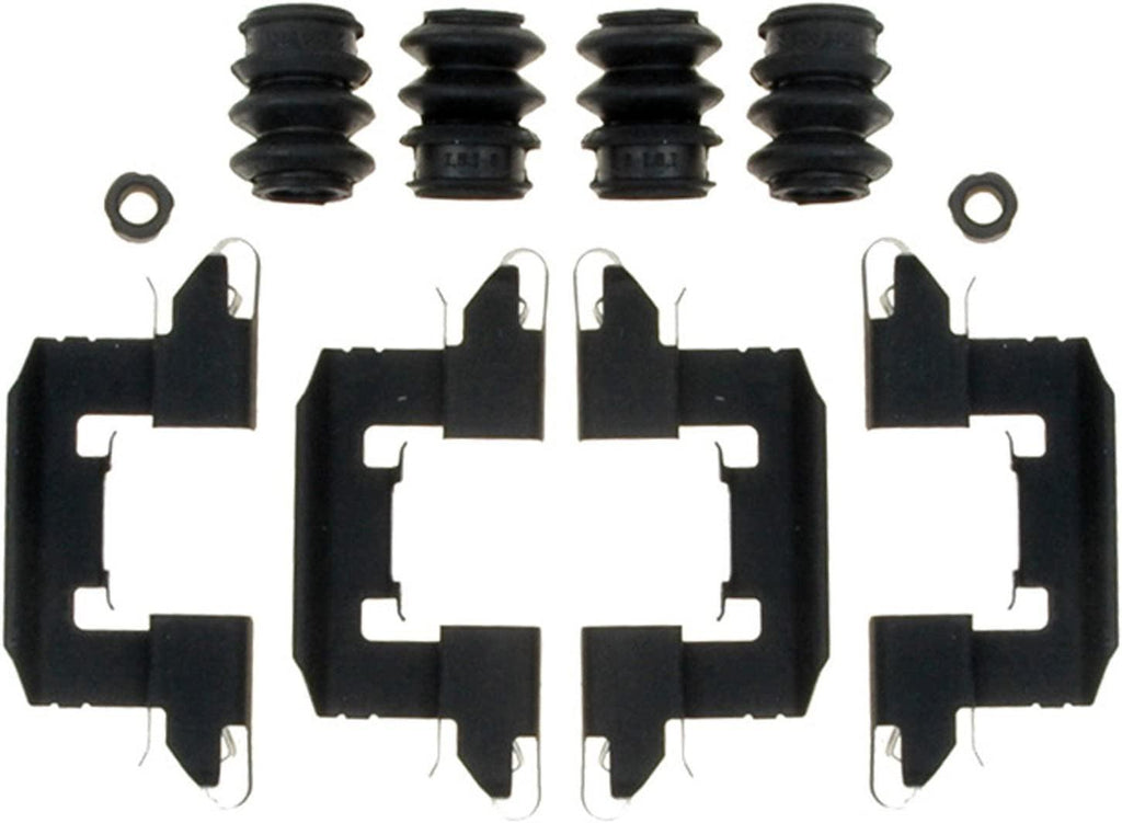 Gold 18K2111X Front Disc Brake Caliper Hardware Kit with Clips, Seals, and Bushings