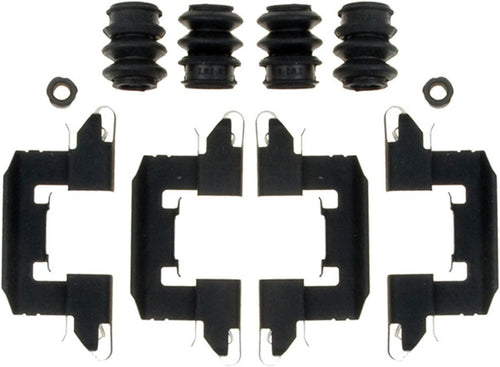 Gold 18K2111X Front Disc Brake Caliper Hardware Kit with Clips, Seals, and Bushings