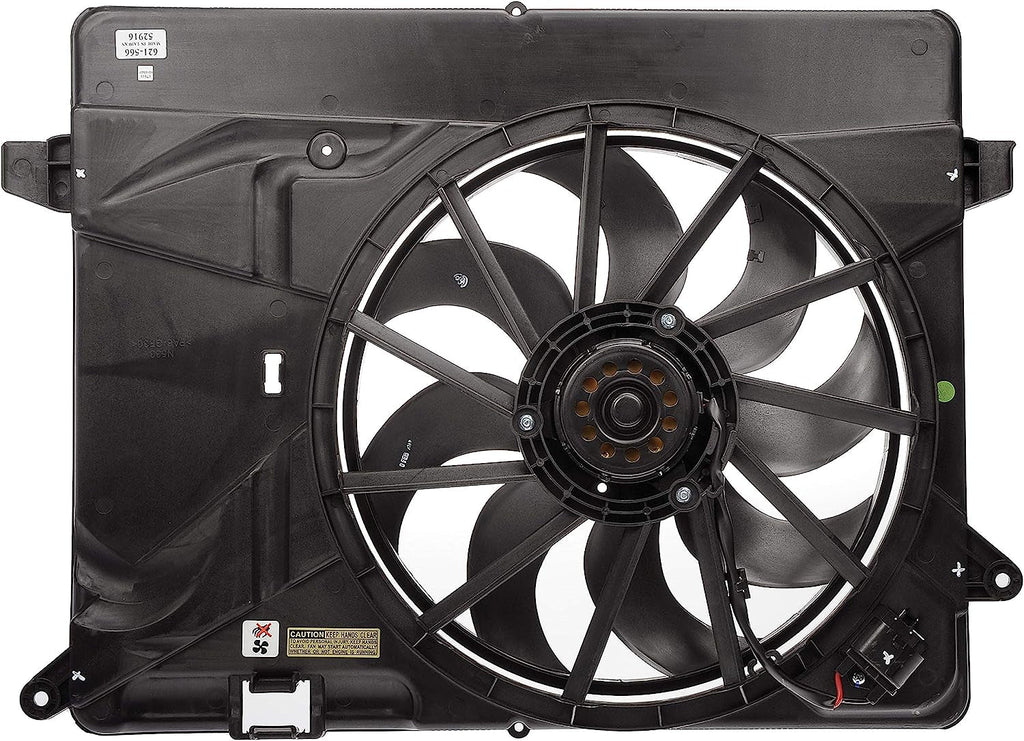 Dorman 621-566 Engine Cooling Fan Assembly Compatible with Select Buick / Chevrolet Models
