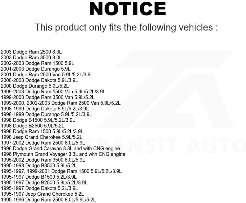 Mpulse Engine Coolant Temperature Sensor SEN-2CTS0006 for Dodge Ram 1500 Dakota 2500 Durango Jeep Grand Cherokee 3500 Van B2500 B3500 Caravan B1500 Plymouth Voyager