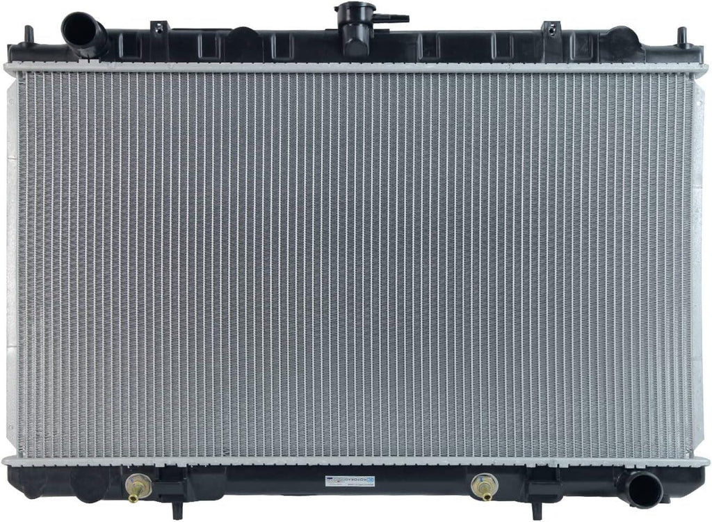 2329 Compatible with NISSAN Maxima 1-Row Plastic Aluminum Replacement Radiator