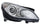 Hella Headlight Assembly for CLS550, CLS500, CLS55 AMG 008821061