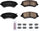(Z23-856) Z23 Evolution Sport Brake Pads, Front