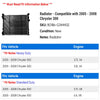Radiator - Compatible with 2005 - 2008 Chrysler 300 2006 2007