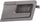 for Volkswagen Eurovan Interior Door Handle Front, Driver Side Gray (1992-2003) | Trim:All Submodels