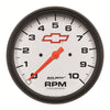 5 in. IN-DASH TACHOMETER 0-10000 RPM GM WHITE - greatparts