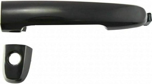 Compatible with Toyota RAV4 2001-2012 Exterior Door Handle Front Driver Side | Smooth Black | with Key Hole | Trim:All Submodels | GM1310169 | 88971449-PFM
