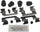 Gold 18K1997X Front Disc Brake Caliper Hardware Kit with Clips, Seals, Bushings, and Lubricant