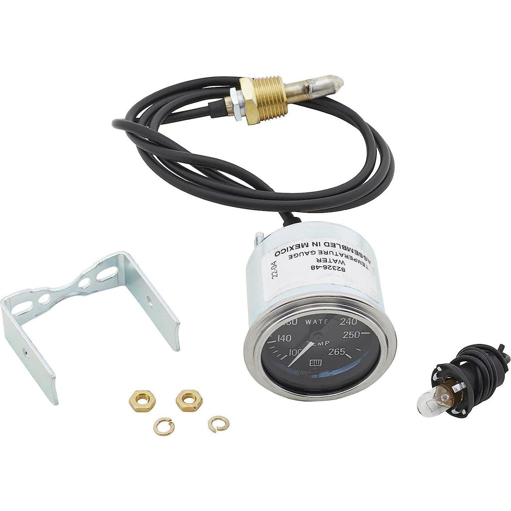 Deluxe 2-1/16 Mechanical Water Temp Gauge, 48 Inch