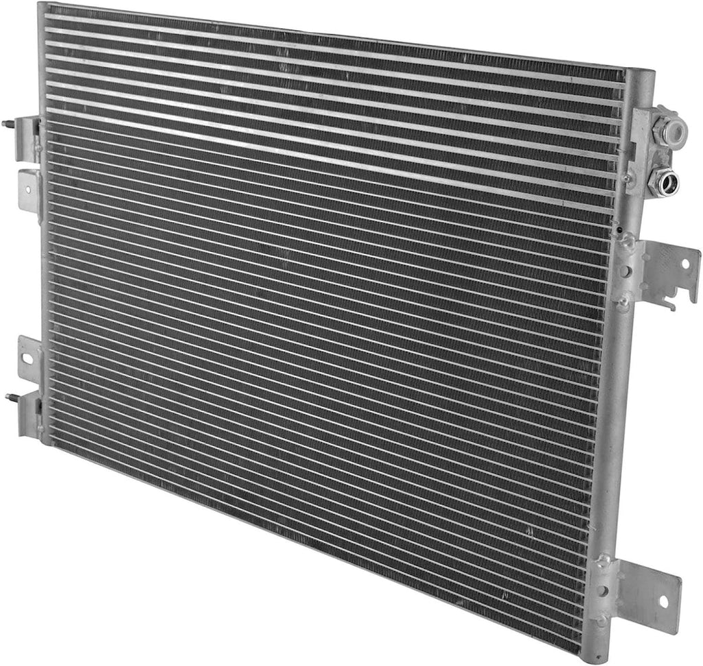 AC Condenser A/C Air Conditioning with Trans Oil Cooler for Chrysler Dodge Jeep