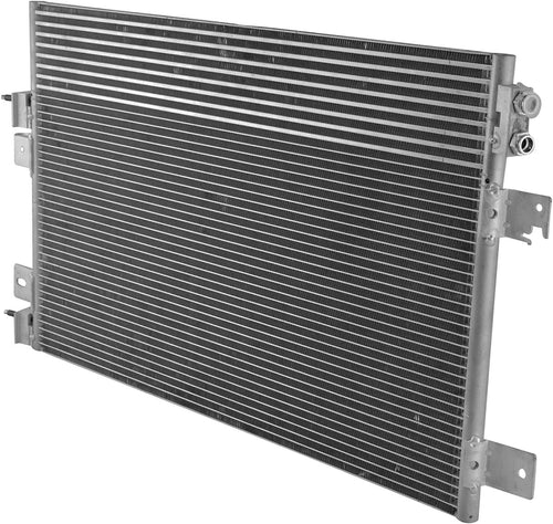 AC Condenser A/C Air Conditioning with Trans Oil Cooler for Chrysler Dodge Jeep