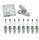 8 Pc NGK Laser Iridium Spark Plugs Compatible with Toyota Tundra 4.7L V8 2005-2009