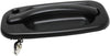 for Chevy Silverado 1500 HD Exterior Door Handle Front Driver Side Smooth Black 2001-2006 | with Key Hole | Trim: LS/LT | GM1310140 | 15150735