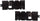 Interior Door Handle Set Compatible with 1983-1985 GMC Jimmy, Fits 1982-1985 GMC S15, Fits 1982-1985 Chevrolet S10 Front, Driver and Passenger Side Smooth Black