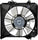 Dorman 621-364 A/C Condenser Fan Assembly Compatible with Select Honda Models,Black