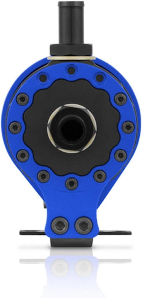 Baffled Oil Catch Can, Blue