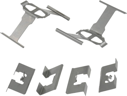 Gold 18K474X Rear Disc Brake Caliper Hardware Kit with Clips and Brackets