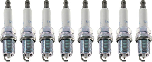 NGK Set of 8 Double Platinum Spark Plugs for BMW N62 Engine