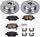KOE4605 Autospecialty Rear Replacement Brake Kit-Oe Brake Rotors & Ceramic Brake Pads