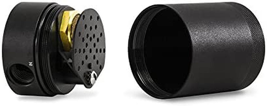 MMBCC-CAM8-16PBE PCV Baffled Oil Catch Can Compatible with Chevrolet Camaro SS 2016-2018 Black