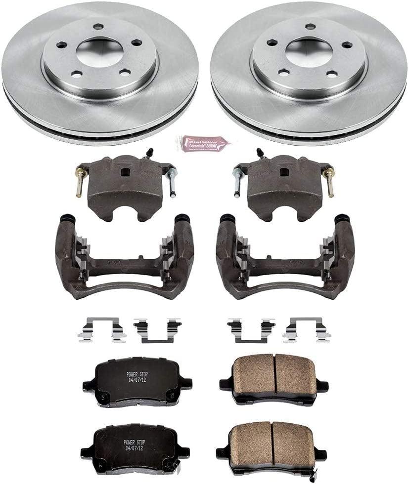 KCOE1617 Autospecialty 1-Click OE Replacement Brake Kit with Calipers