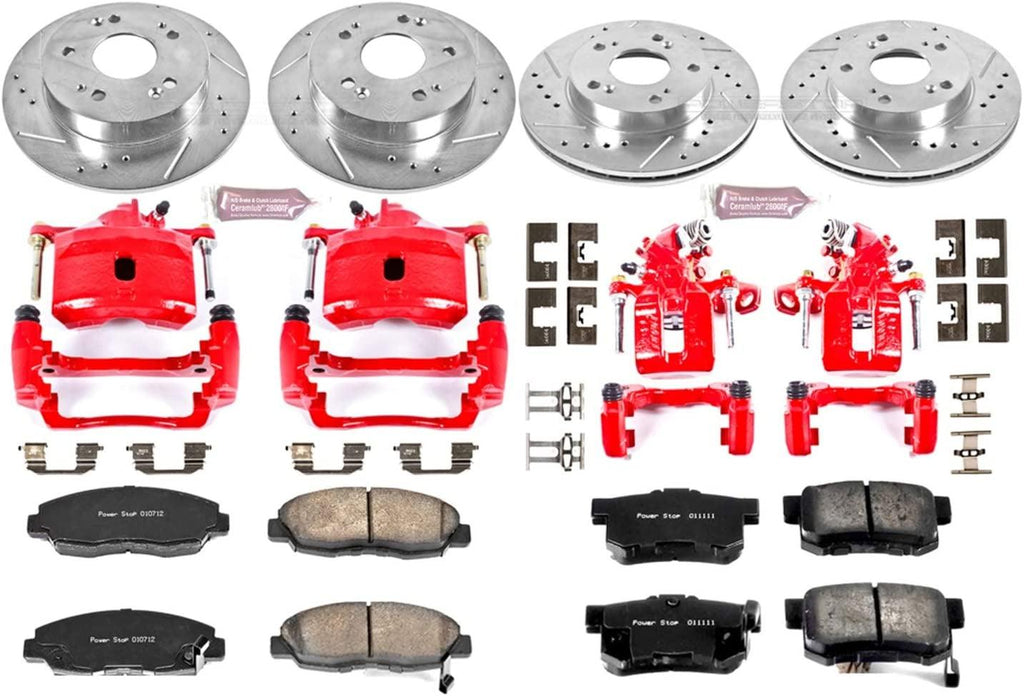 (KC2385) 1-Click Performance Brake Kit with Calipers