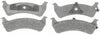 Advantage 14D667M Semi-Metallic Rear Disc Brake Pad Set with Wear Sensor