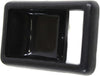 Door Handle Trim Set of 2 Compatible with 1984-1989 Toyota Pickup, 1984-1989 Toyota 4Runner, 1984-1989 Toyota Van Front or Rear, Driver and Passenger Side Sedan Black