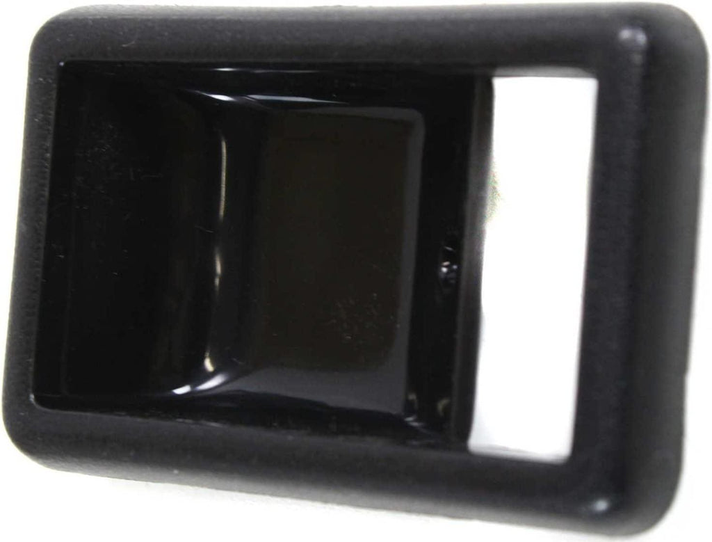 Door Handle Trim Set of 2 Compatible with 1984-1989 Toyota Pickup, 1984-1989 Toyota 4Runner, 1984-1989 Toyota Van Front or Rear, Driver and Passenger Side Sedan Black