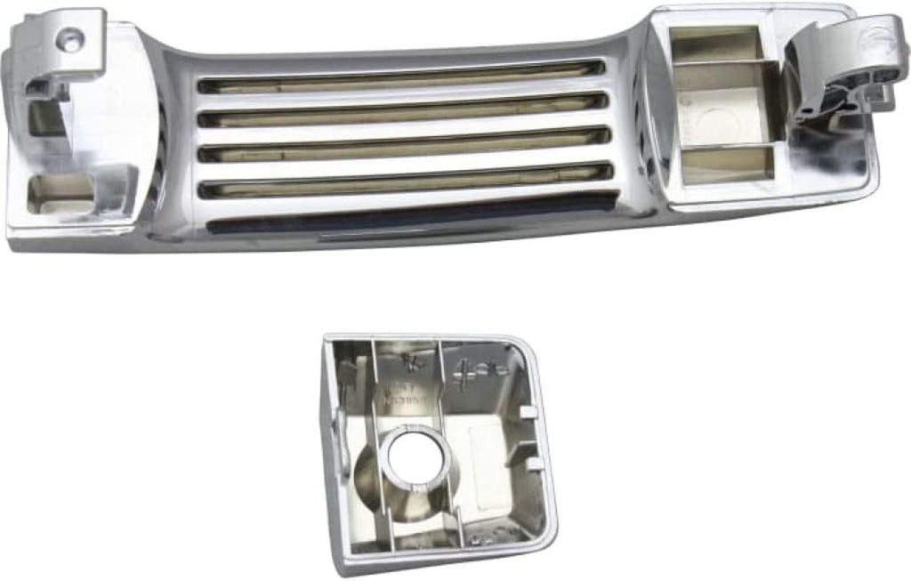 for Nissan Armada Exterior Door Handle Front, Driver Side Chrome (2005-2015) | with Key Hole| Trim:All Submodels