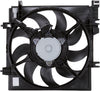 601260 Compatible with Subaru Left Replacement Cooling Fan Assembly , Black