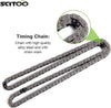 9-4202S Engine Timing Chain Kit Sets Replaces for Pontiac for Chevrolet for Saturn for Oldsmobile Sunfire HHR Cobalt Sky Vue G5 Aura Malibu Ion Cavalier Classic Grand Am Alero 2.2L 2.0L 2.4L