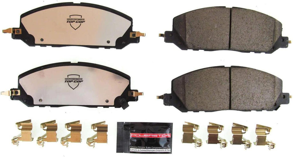 Front Z37-2229 Carbon-Fiber Ceramic Brake Pads Z37 Top Cop