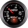 3677 Sport-Comp II PC 2-1/16" 30 In. Hg/30 PSI Full Sweep Electric Vacuum/Boost Gauge Peak and Warn with Electronic Control