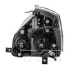 TYC Headlight Assembly for 04-09 Nissan Quest 20-6553-00-9