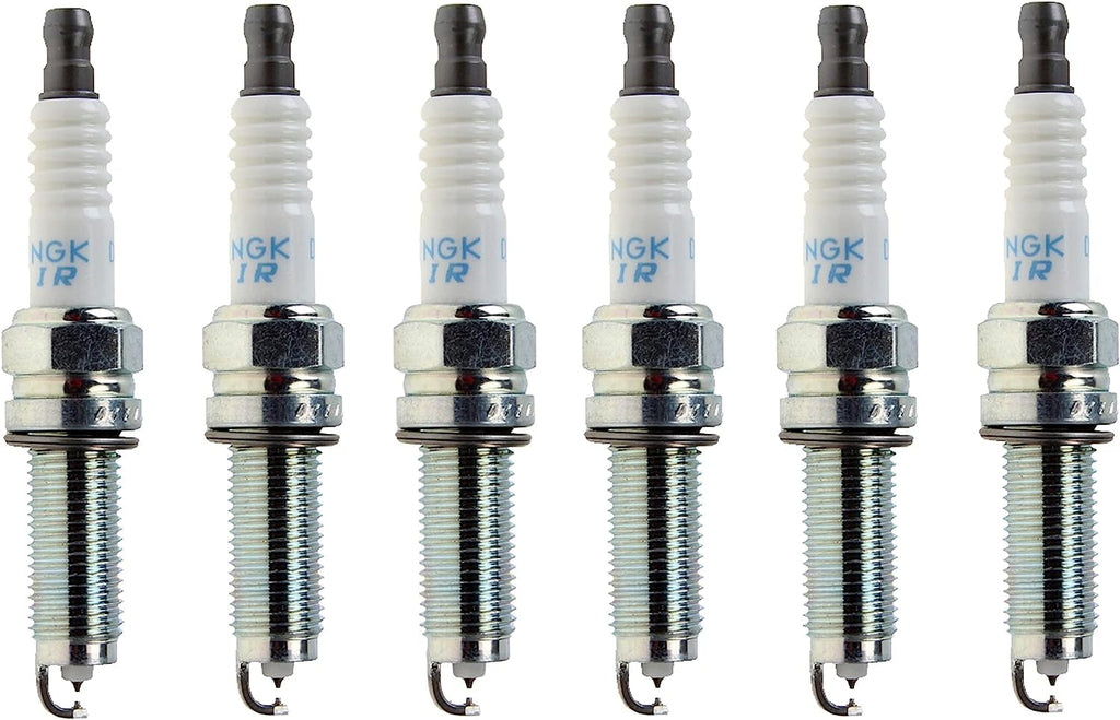 NGK Set of 6 Laser Iridium High Ignitability Spark Plugs 0.044 for Honda Acura
