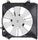 611310 Honda Insight Replacement Condenser Cooling Fan Assembly