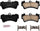(Z23-977) Z23 Evolution Sport Brake Pads, Front