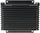 13613 Series 9000 Plate and Fin Transmission Oil Cooler,Black