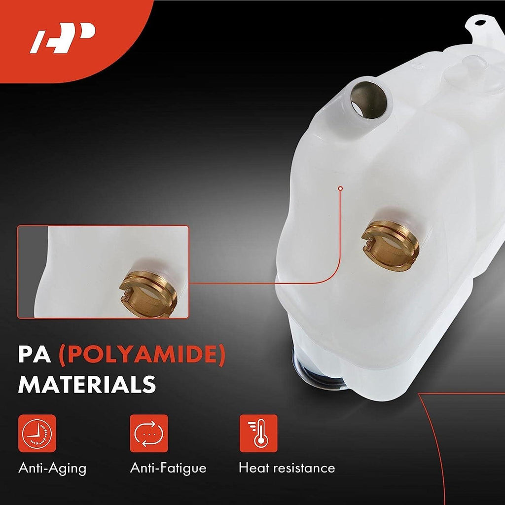 A-Premium Engine Coolant Overflow Recovery Reservoir Tank Compatible with Mercedes-Benz [W124 S124] 300CE, 300E, 300TE 1993, E320 1994 1995, 6Cyl 2.8L 3.2L, Replace # 1245001349