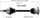 VW-8069 CV Axle Shaft
