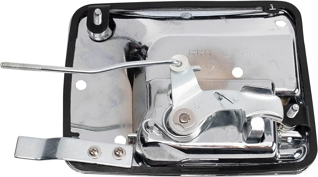 2 Piece Rear Metal Exterior Door Handle Kit LH & RH Set Chrome for Ford Super Duty