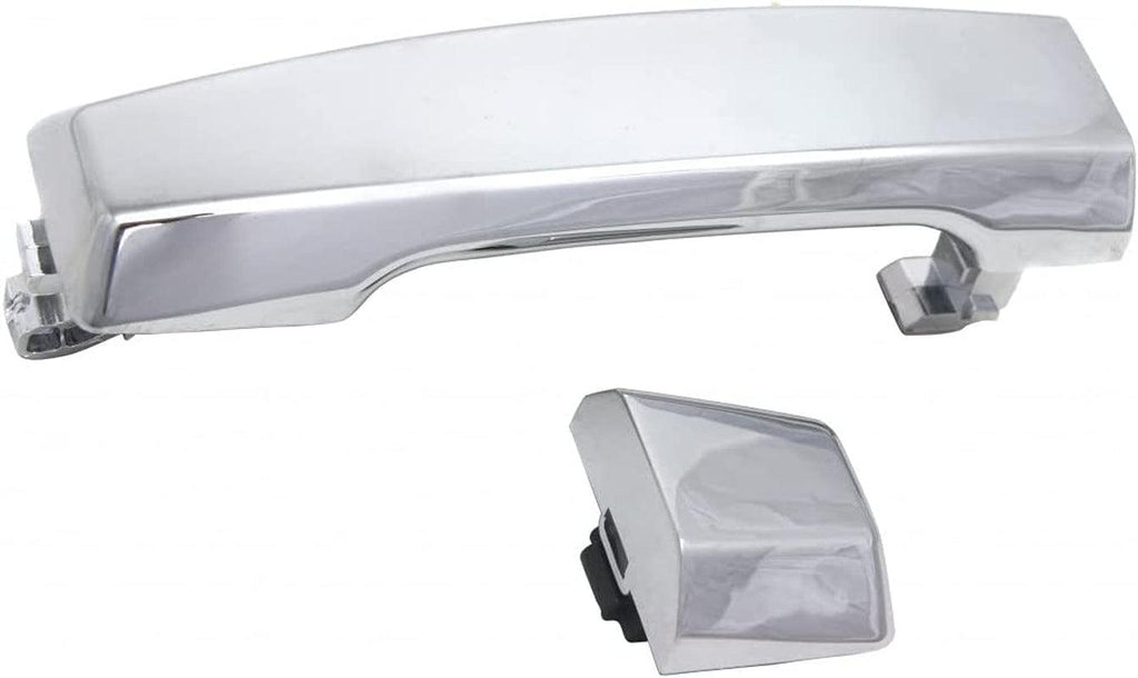 for Nissan Titan Exterior Door Handle Front, Passenger Side Chrome (2004-2015) | Trim:All Submodels