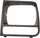 Black Headlight Headlamp Trim Bezel Driver Side Left LH for 97-01 Jeep Cherokee