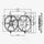 Dual Radiator and Condenser Fan Assembly Fits 2002 Nissan Sentra