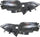 For Oldsmobile Alero Splash Guard/Fender Liner 1999 00 01 02 03 2004 Driver and Passenger Side Pair/Set | Front | Front Section | Trim: GL/GLS/GX | GM1250103 + GM1251103 | 22618671 + 22618670
