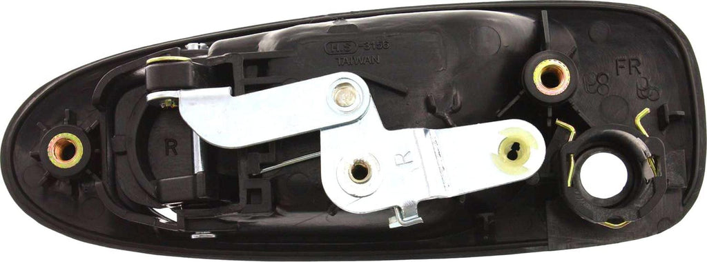 Exterior Door Handle Compatible with 1992-1995 Honda Civic & 1993-1997 Honda Civic Del Sol Front, Passenger Side Partslink HO1311122