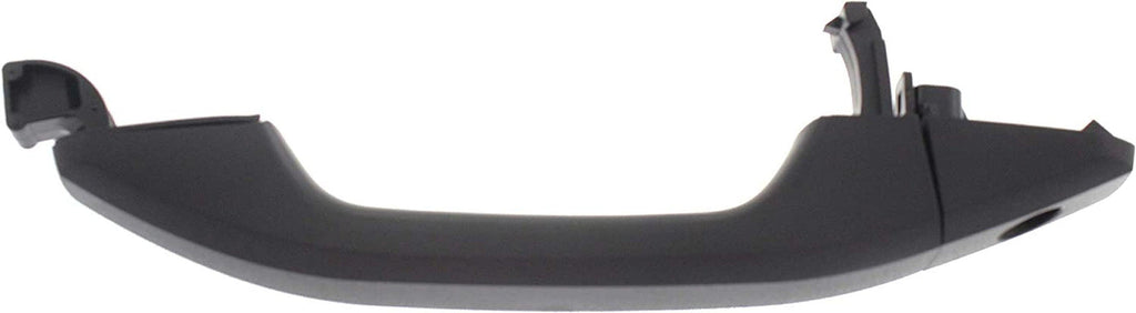 Front and Rear Exterior Door Handle Set of 4 Compatible with 2014-2018 Chevrolet Silverado 1500 & 2014-2018 GMC Sierra 1500 & 2015 Chevrolet Colorado Black Driver and Passenger Side