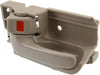 Compatible with Toyota Corolla Interior Door Handle Front, Driver Side Beige (2003-2008) | with Door Lock Button| Trim:All Submodels