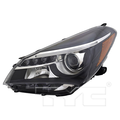 TYC Headlight Assembly for 15-17 Toyota Yaris 20-9634-01-9